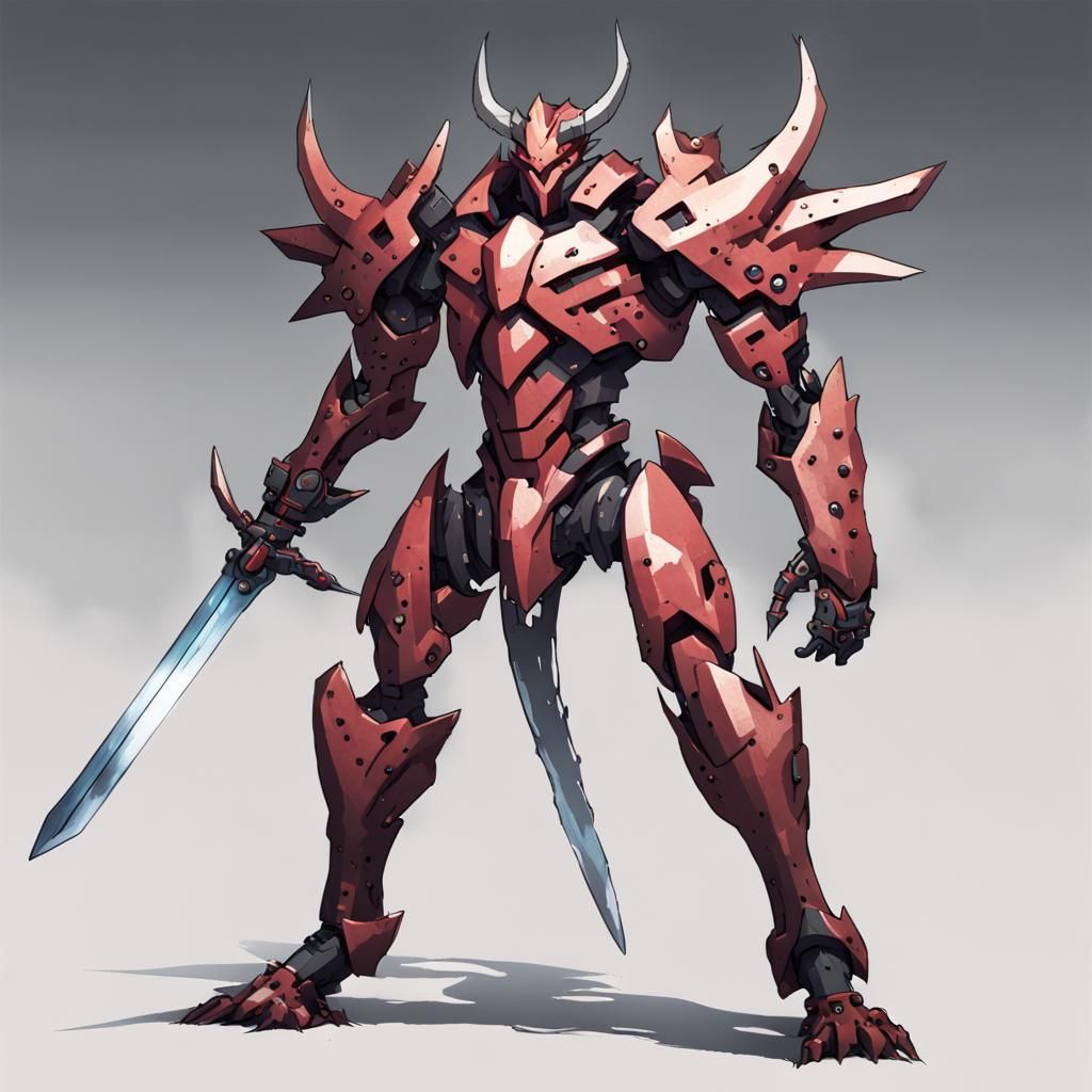 The demon slayer class mechas. - AI Generated Artwork - NightCafe Creator