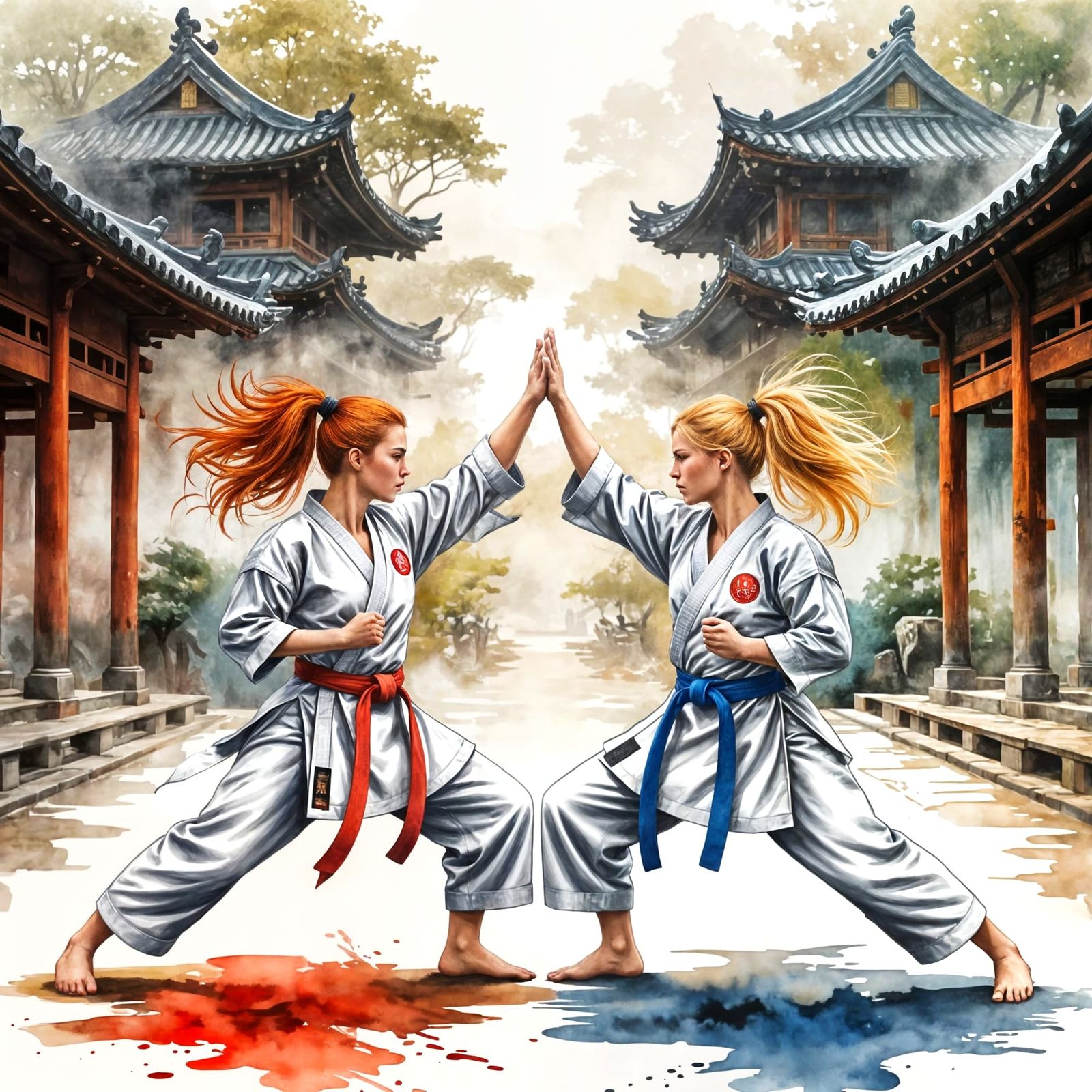 Spirit of the Gi: Unity in Challenge  by @Artless