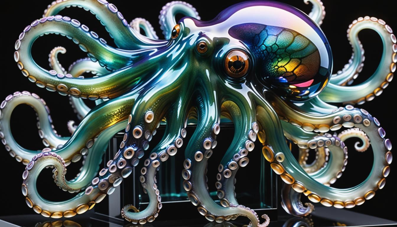 Glass Octopus  by @Ivan Guimaraes Farias