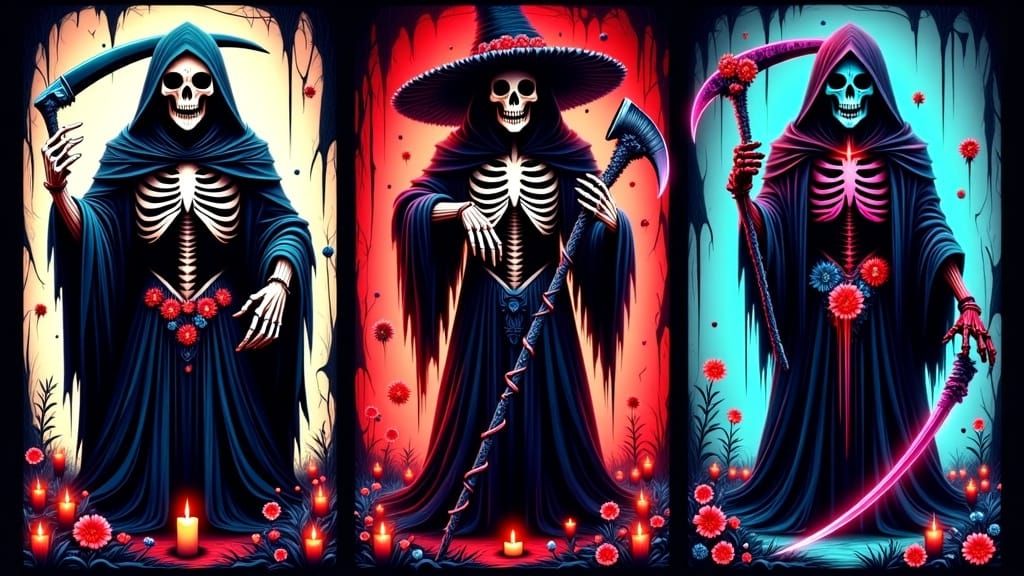 The Grim Reaper | Triptych (Morbid)
