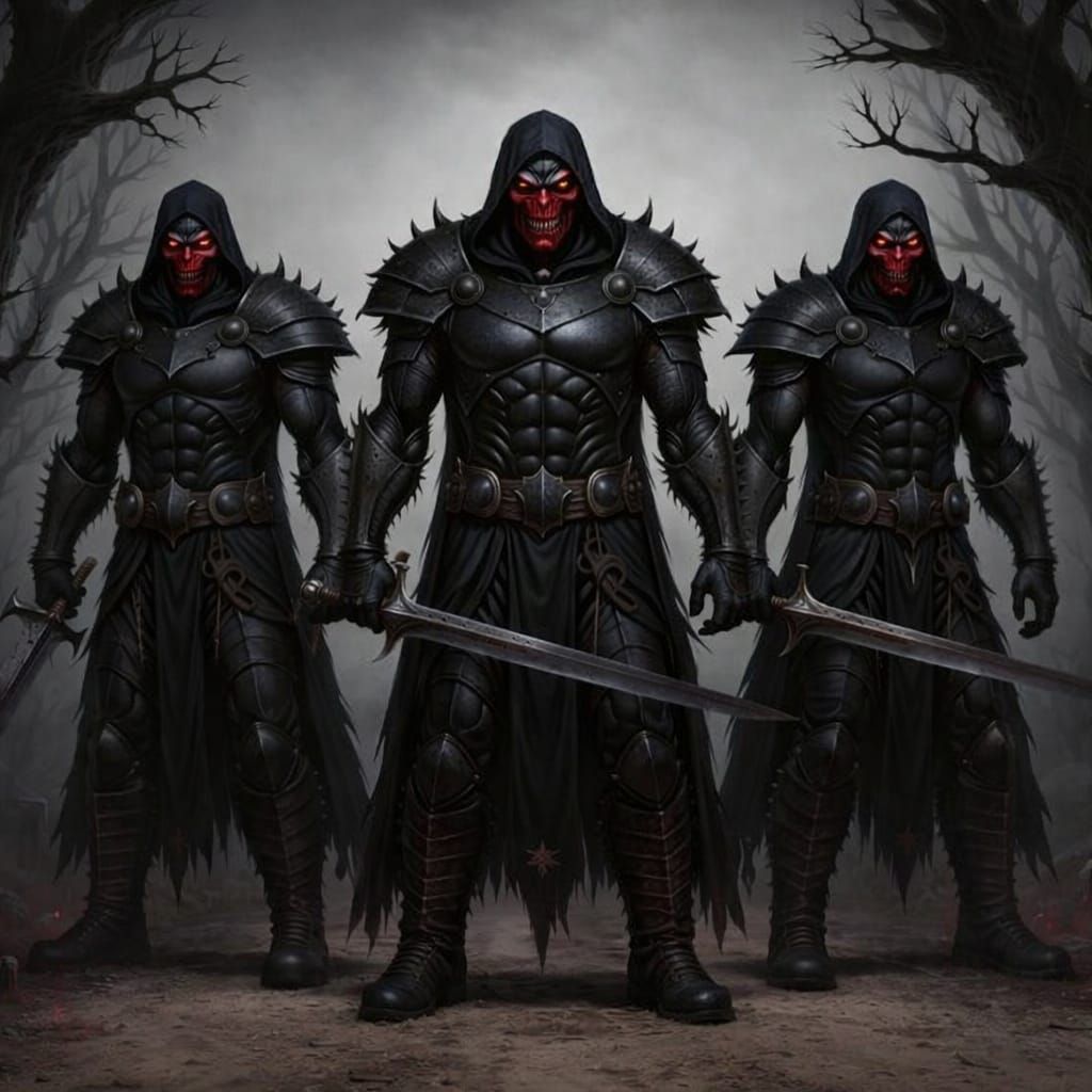 Monster brigands attack and give chase.