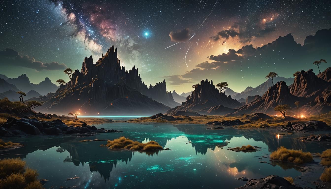 Fantasy landscape
