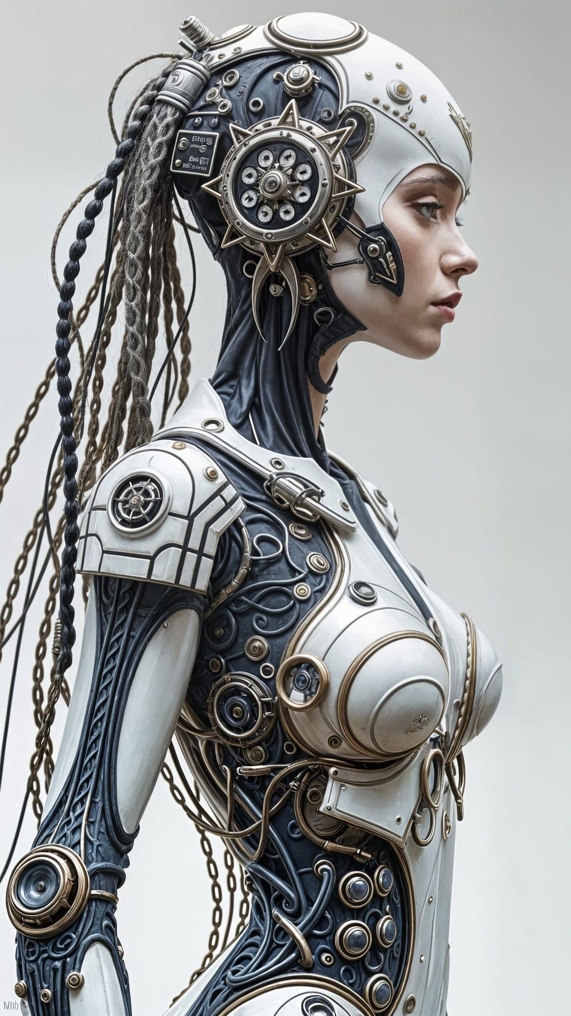 Ultra realisztikus női arckép 