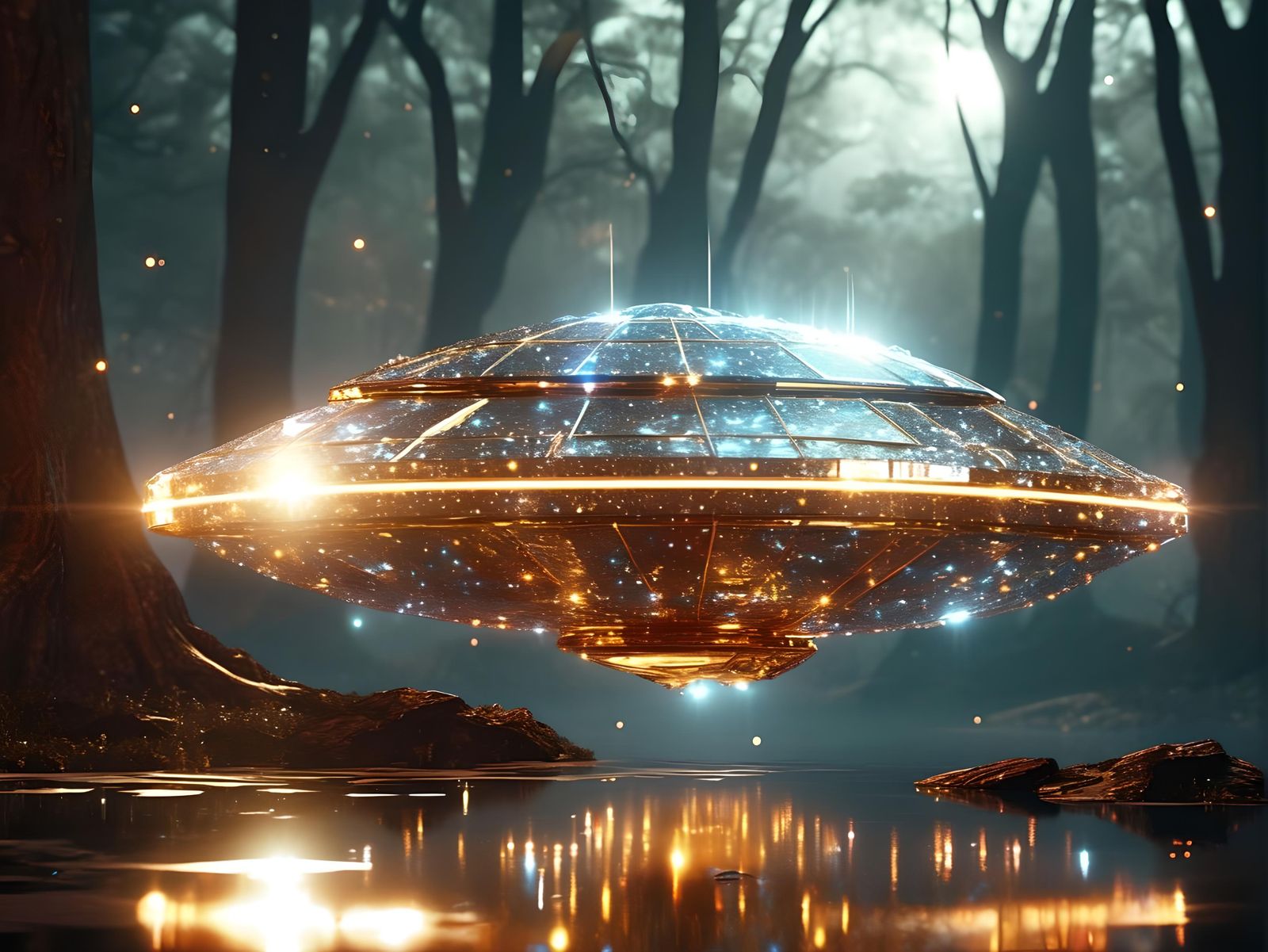 "MJ 6 style" flying saucer