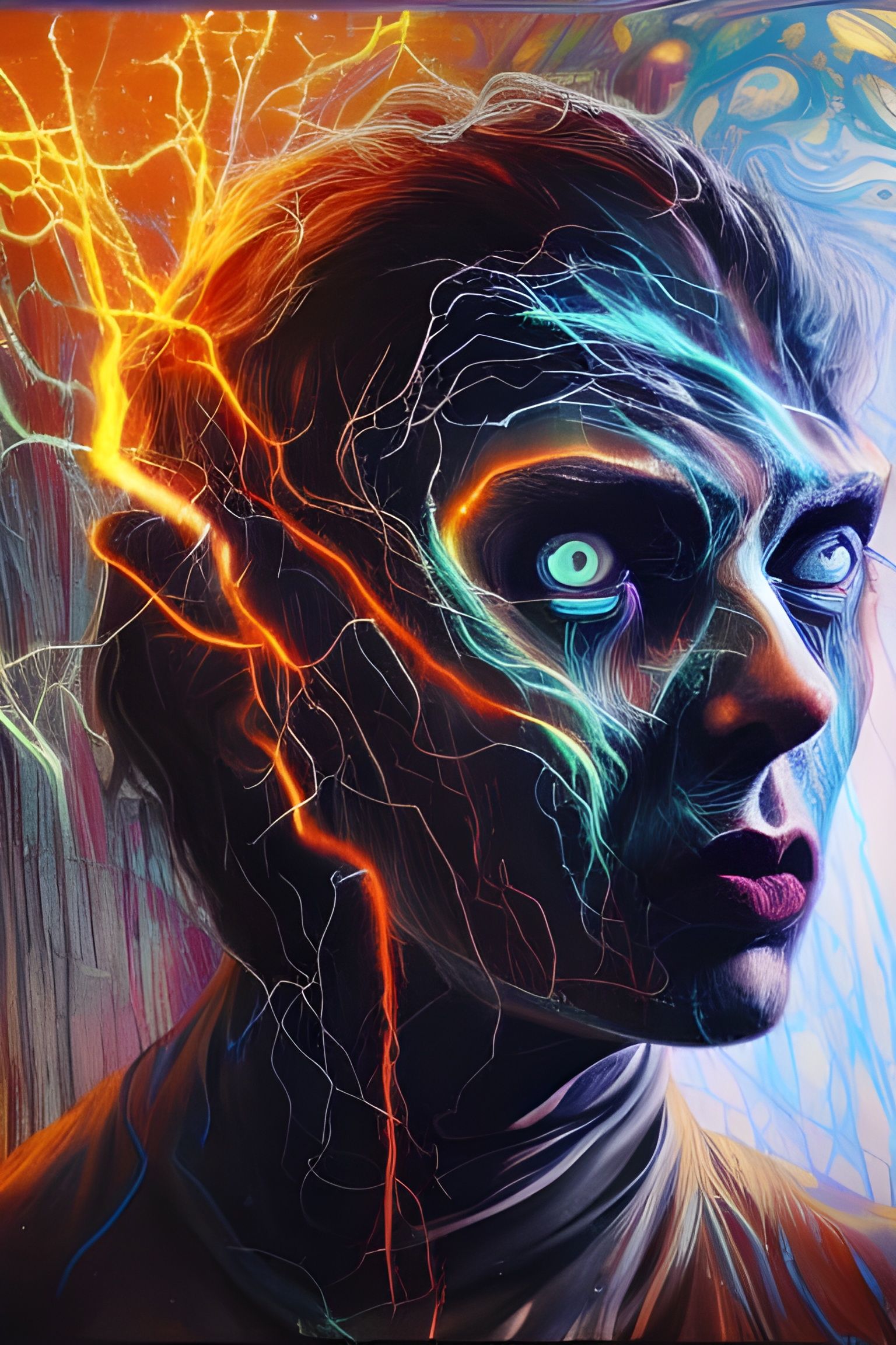 Lightning Wizard  by @BitHProd