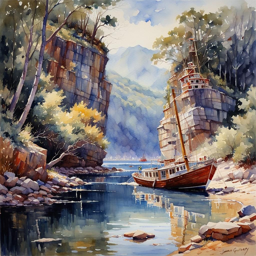 beautiful watercolor   by @NiceFox