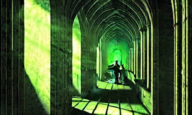 Merlin’s house hallway