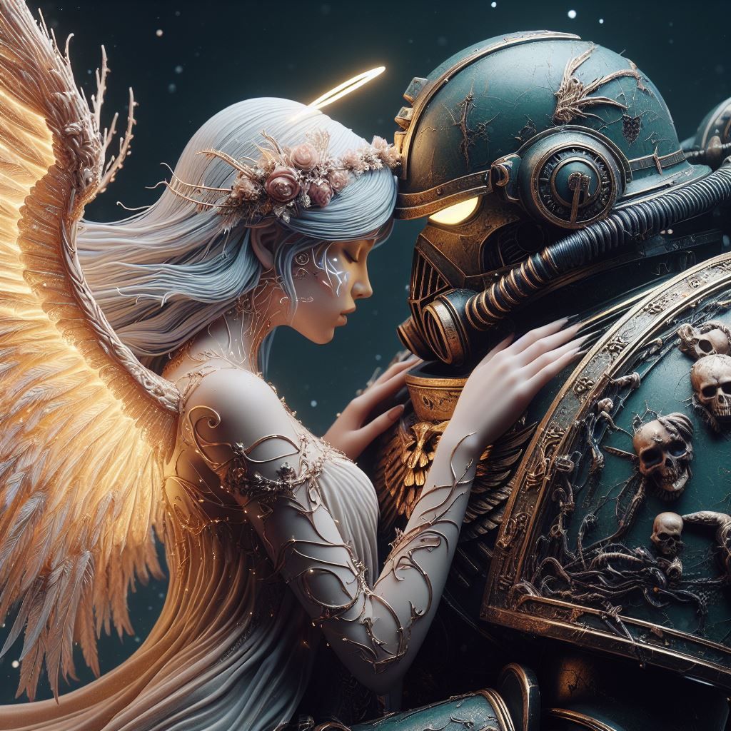 Fairy meets Space Marine