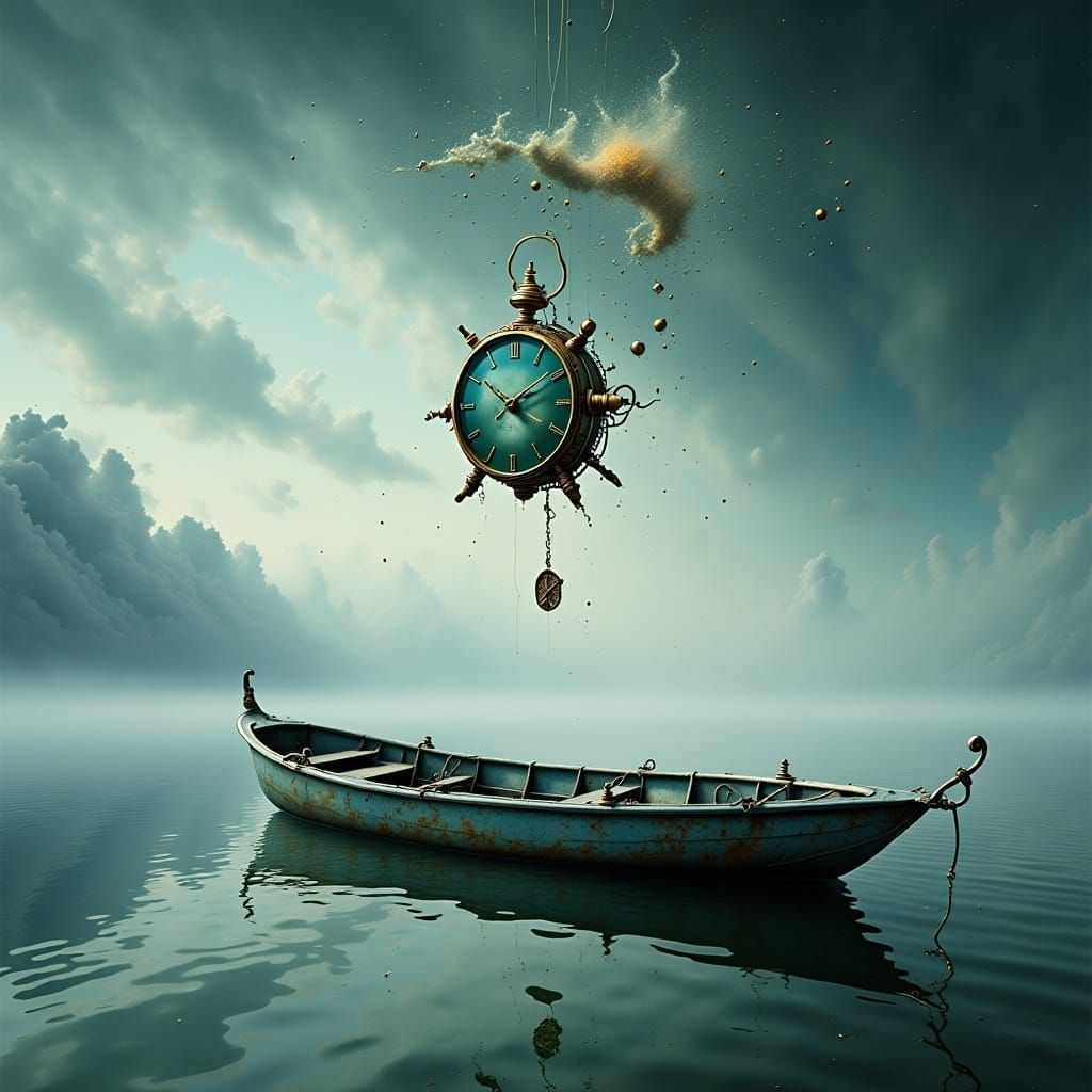 Drifting Through Time  by @Vessel of Creation