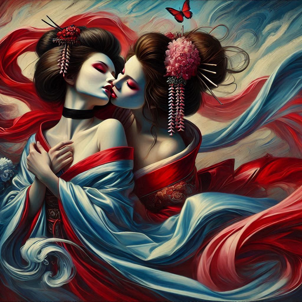 Amour geisha qui apparemment dérange EviMark...