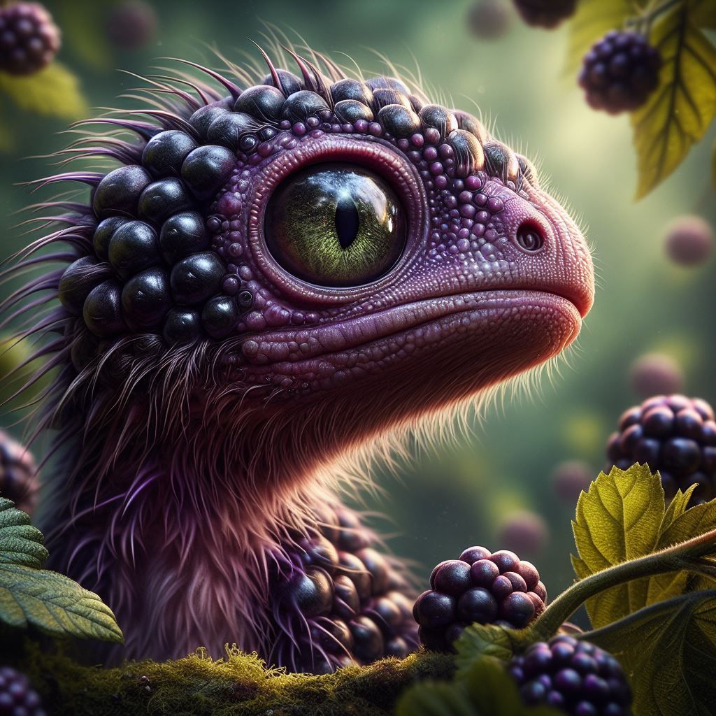 Fruit Creatures : Blackberry