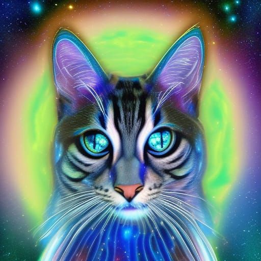 Shattered reality:Jayfeather - AI Generated Artwork - NightCafe Creator