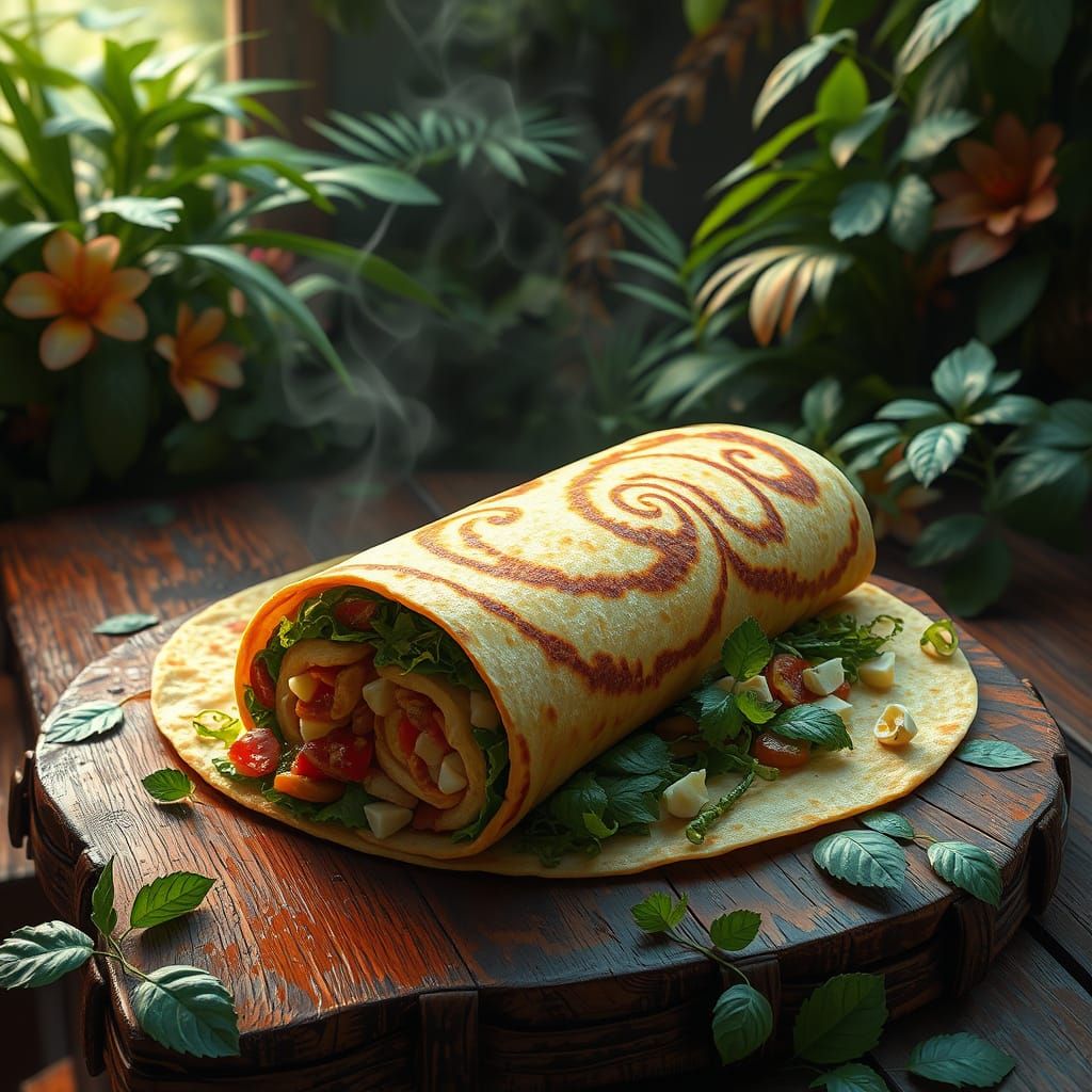 Today we recommend burrito for lunch/dinner. Enjoy your meal!  by @Bluemoon