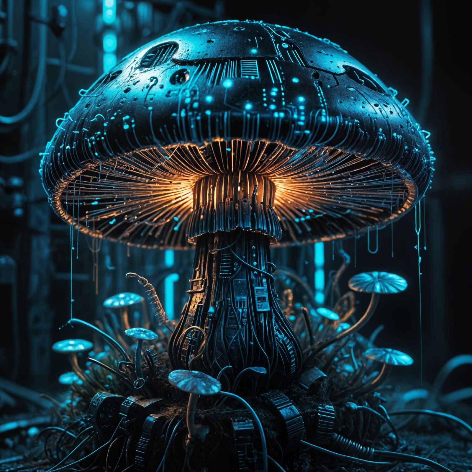 Matrix Mushroom  by @Soynuts