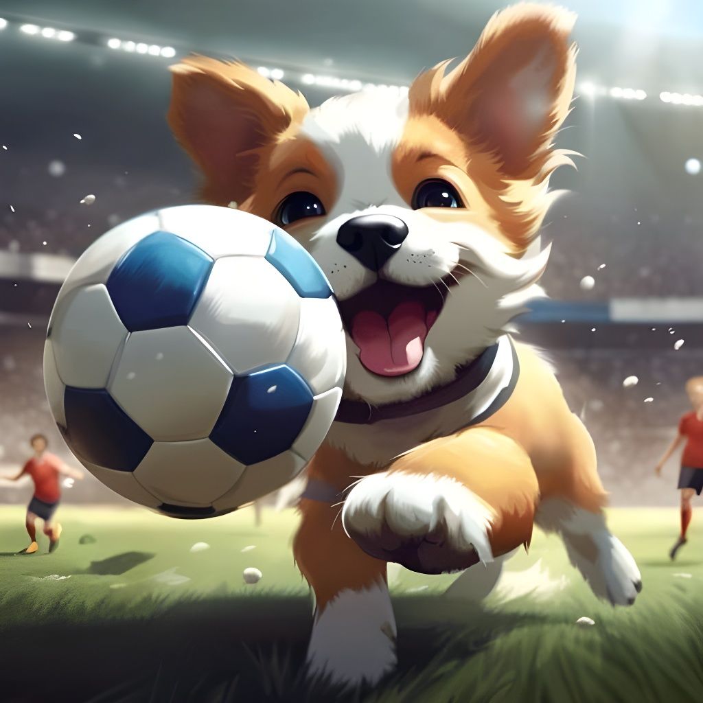 "I love soccer!"  by @Demeter_11