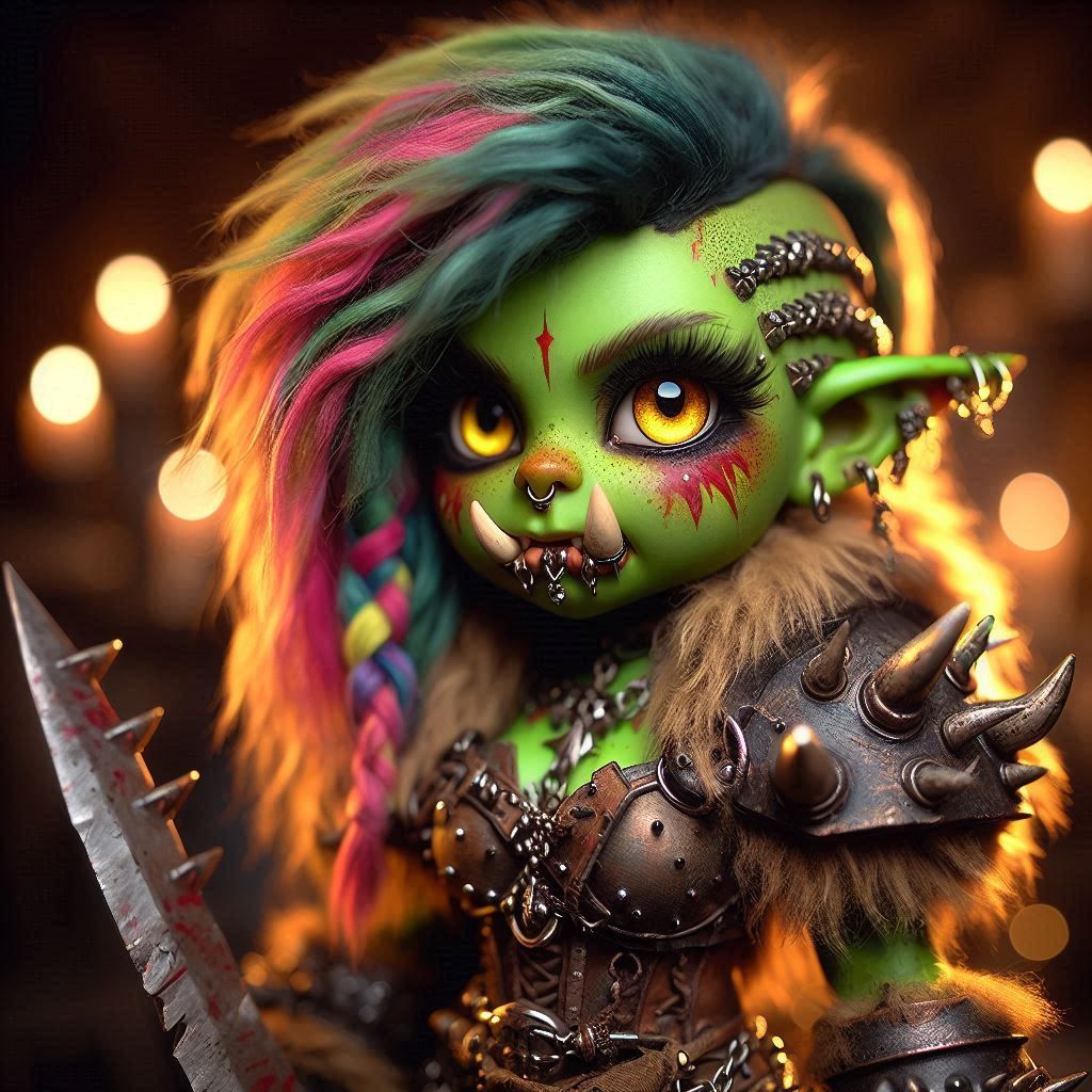 Grunka: Orc Barbarian