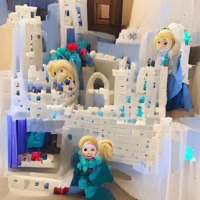 Elsa's Lego Castle