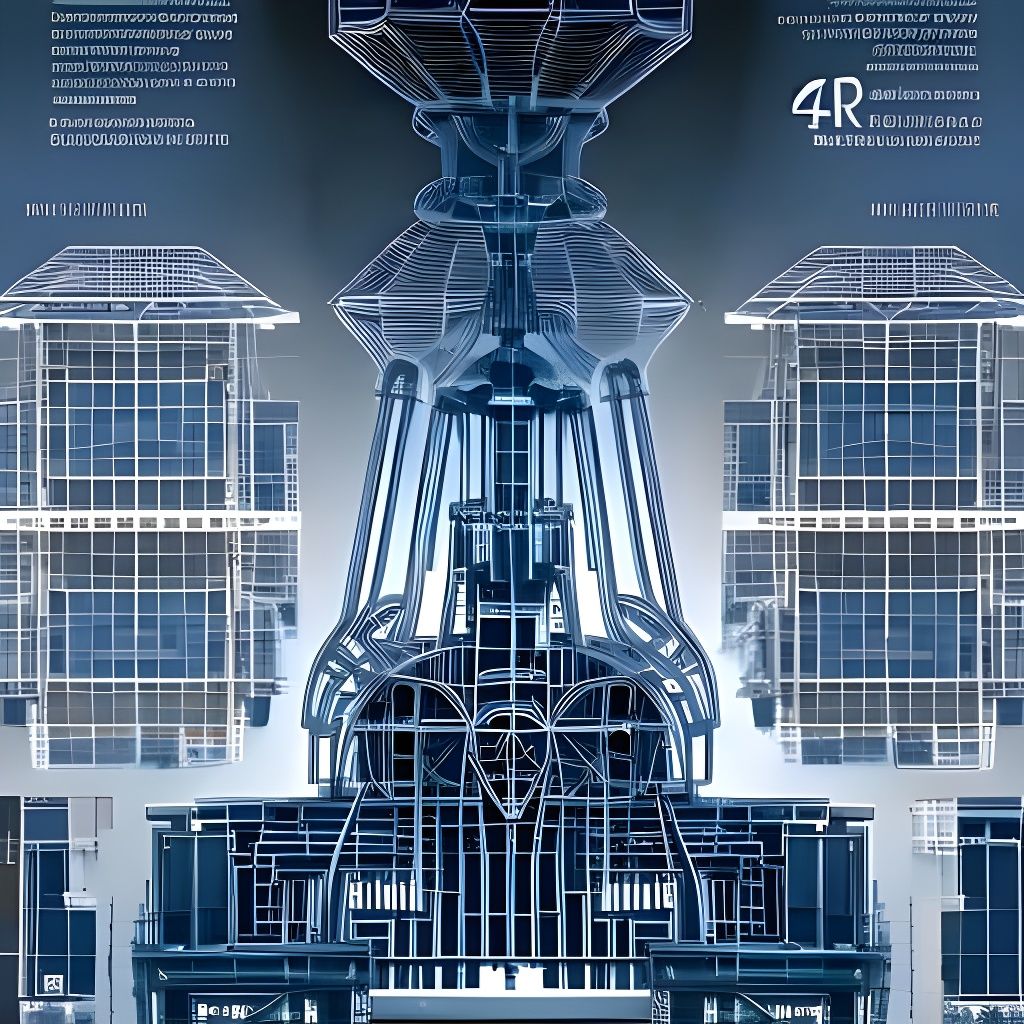 Blueprint Of An Oil Drill