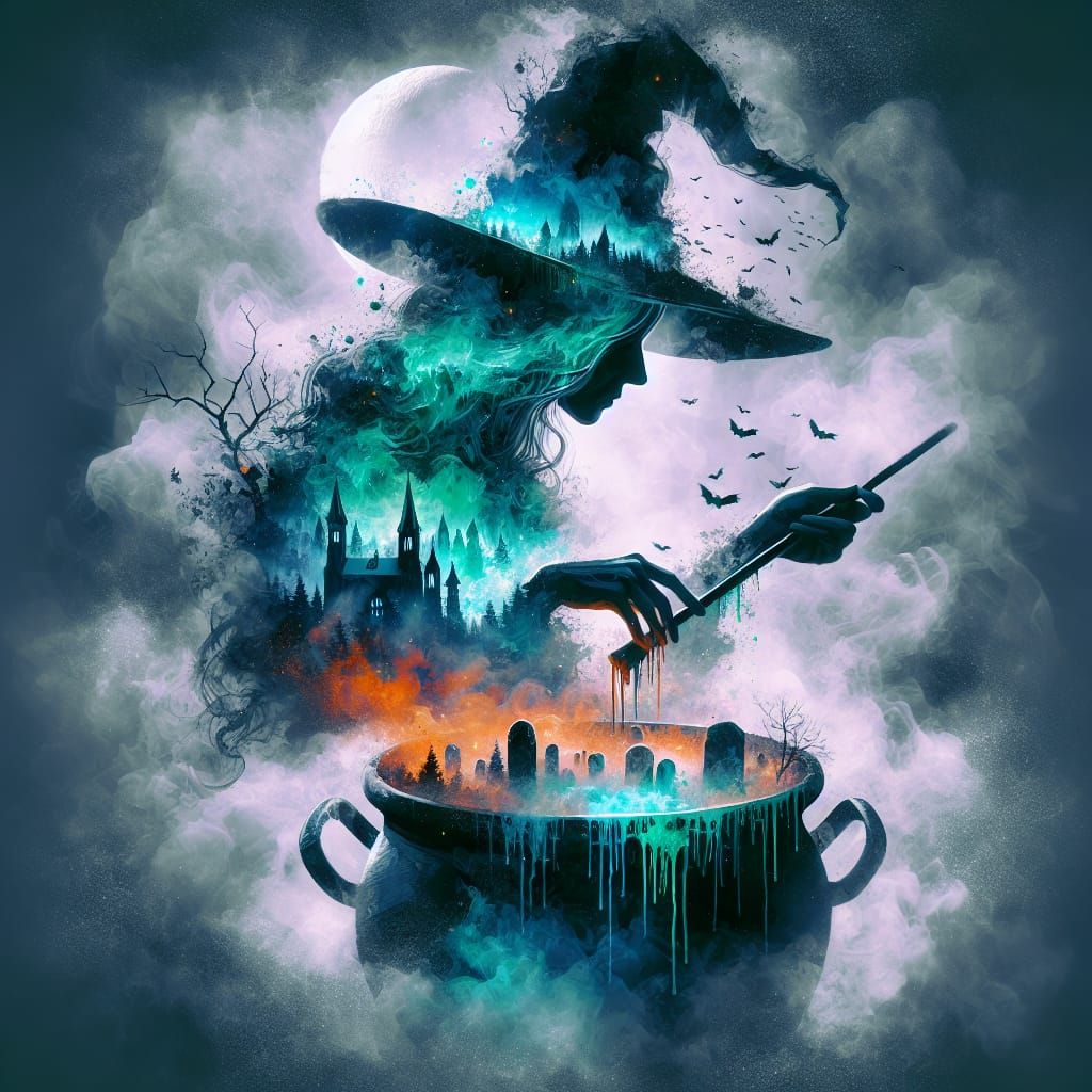 The witches caldron 