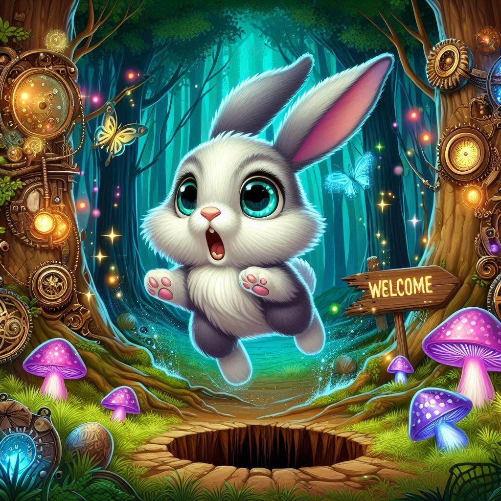 Welcome to the Rabbit Hole called NightCafe