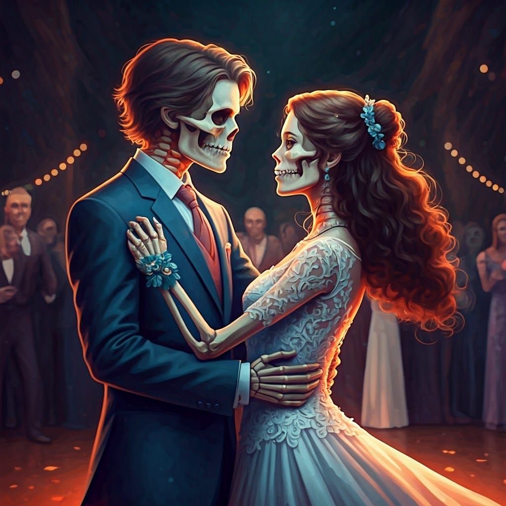 The slow dance  by @Tiny Pearl Cat