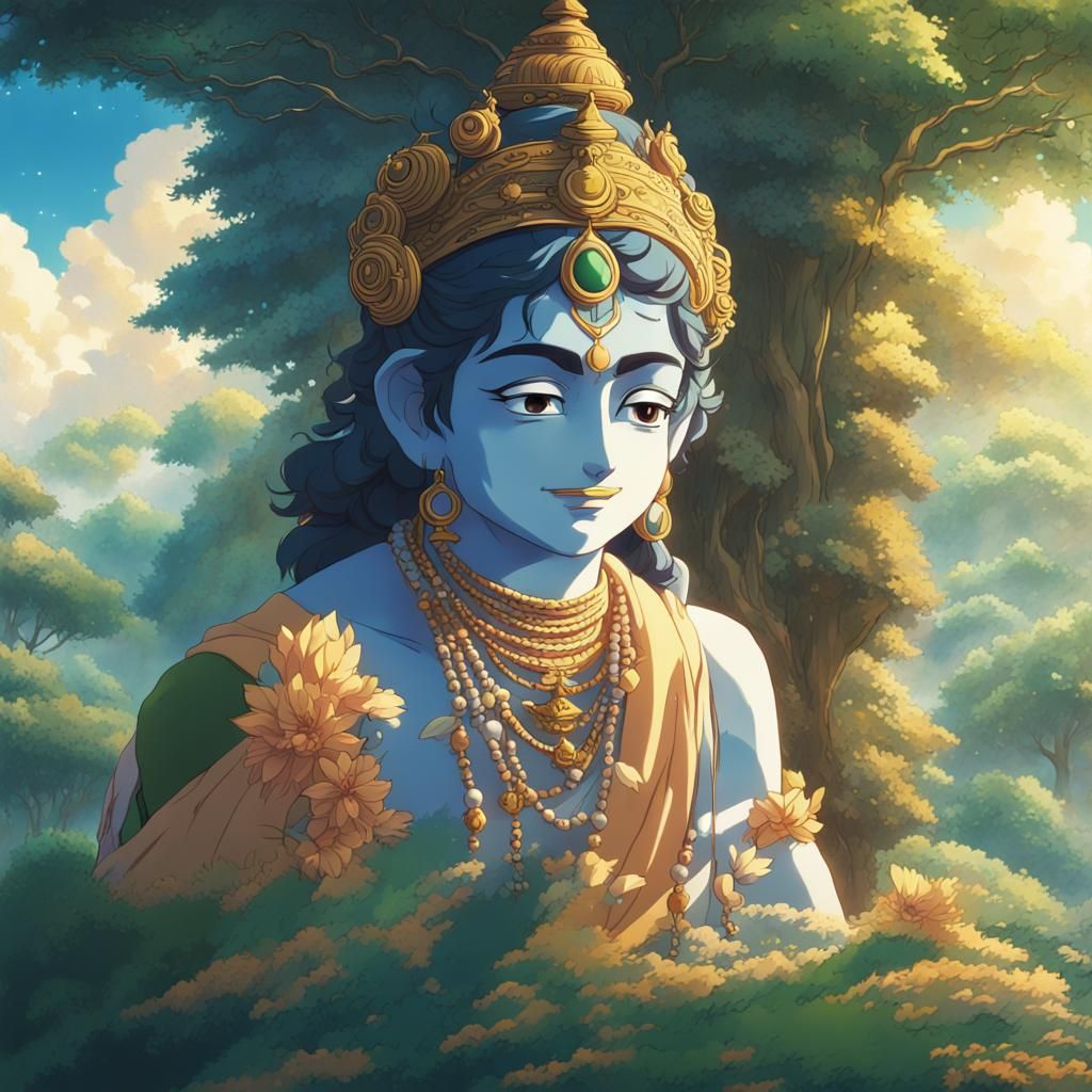 Lord Krishna the Supreme Godhead