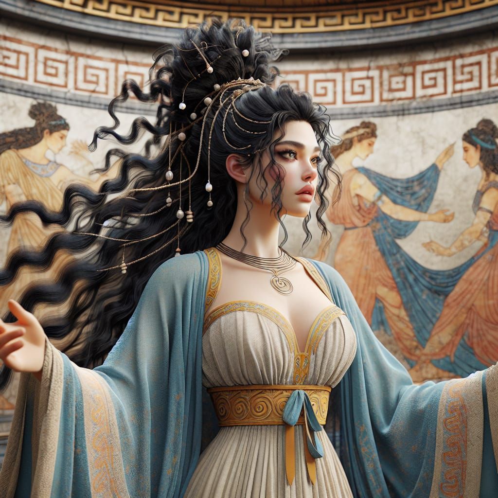 Pipituna, (Believed to be a) Mycenaean Goddess of Wind :)