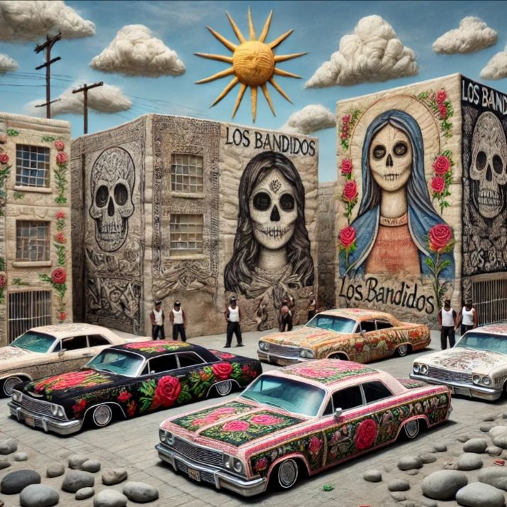 Mi Vida Loca...A day of fabric...Chicanos in L.A.