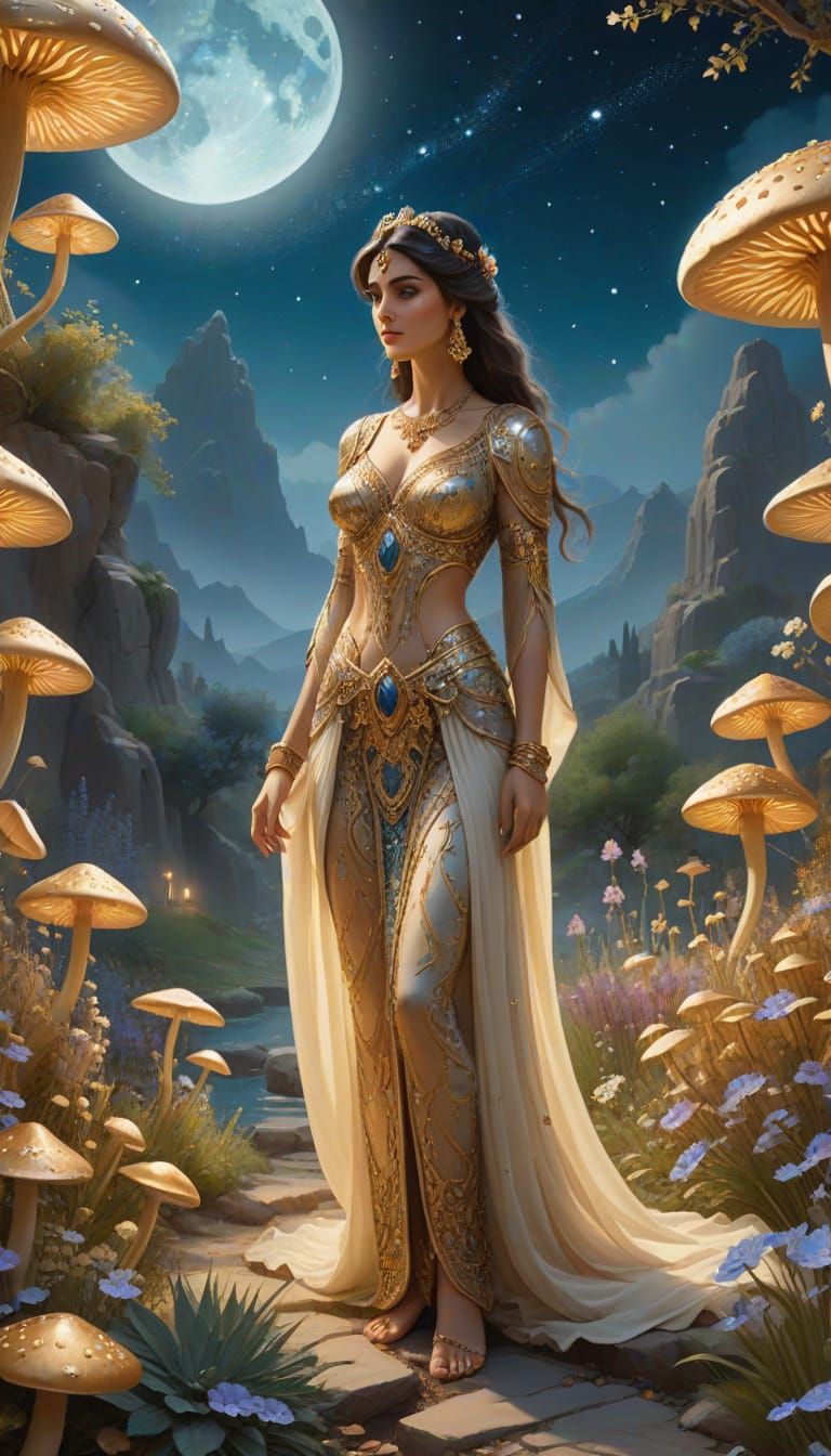 The Serene Path of a Star-Crowned Empress