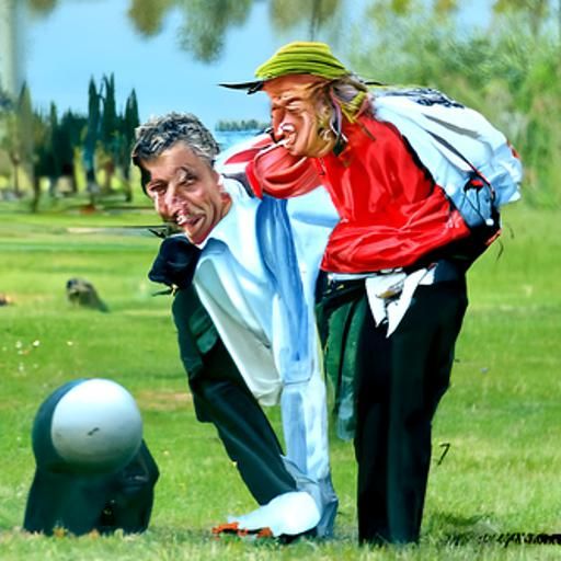 Mauricio Macri playing golf with donald trump. Donald Trump ...