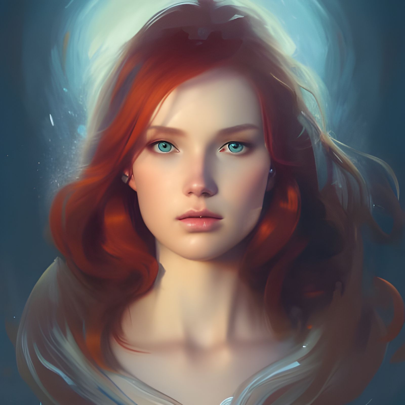 Beautiful Redhead Woman Ai Generated Artwork Nightcafe Creator 9409