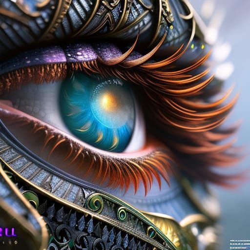 Majestic eye  by @Ash Bash