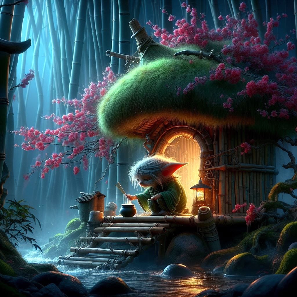 Whispers of spring in the bamboo forest  by @Morkai