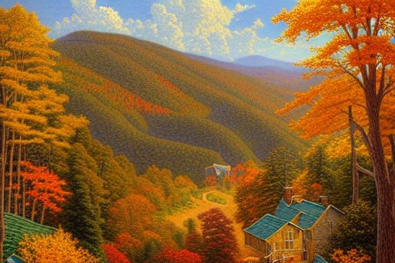 Fall in the Ouachita Mountains II