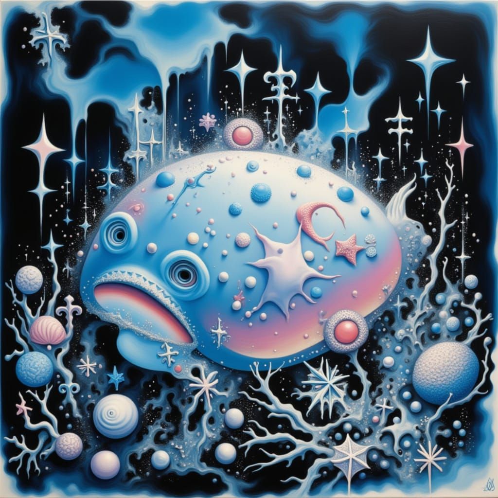 <lora:PINK CROSS CHURCH:1.0>  Fishy