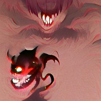 terrifying demon