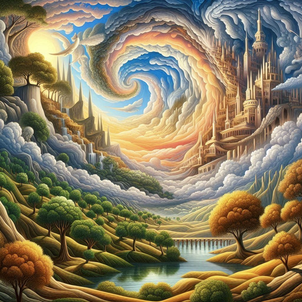 Optical Illusions and Metamorphic Art