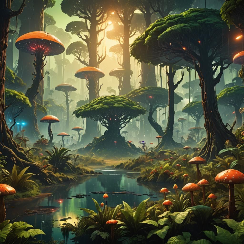 Terraform mars jungles