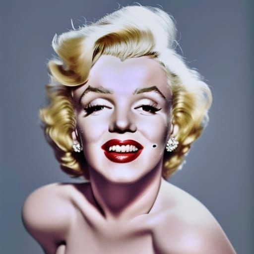 Marilyn Monroe - AI Generated Artwork - NightCafe Creator