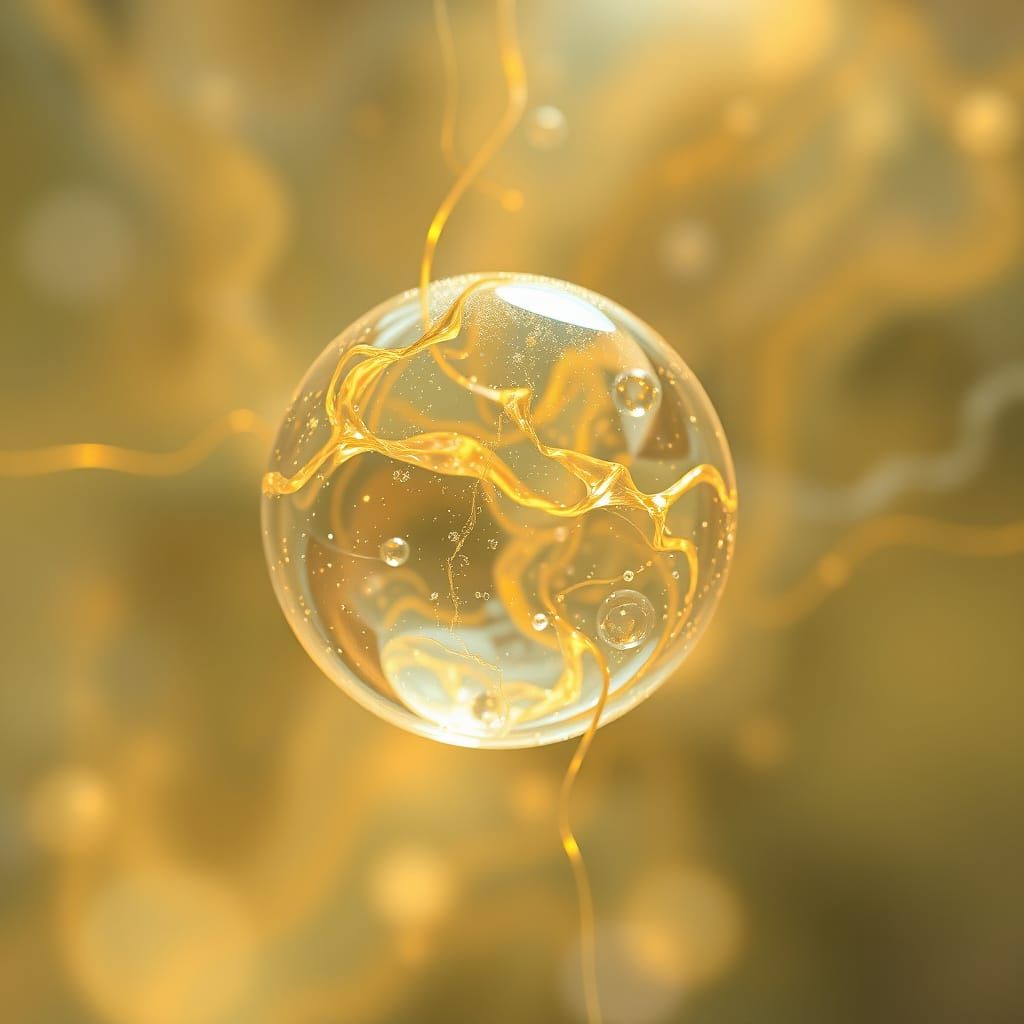 transparent abstract reality