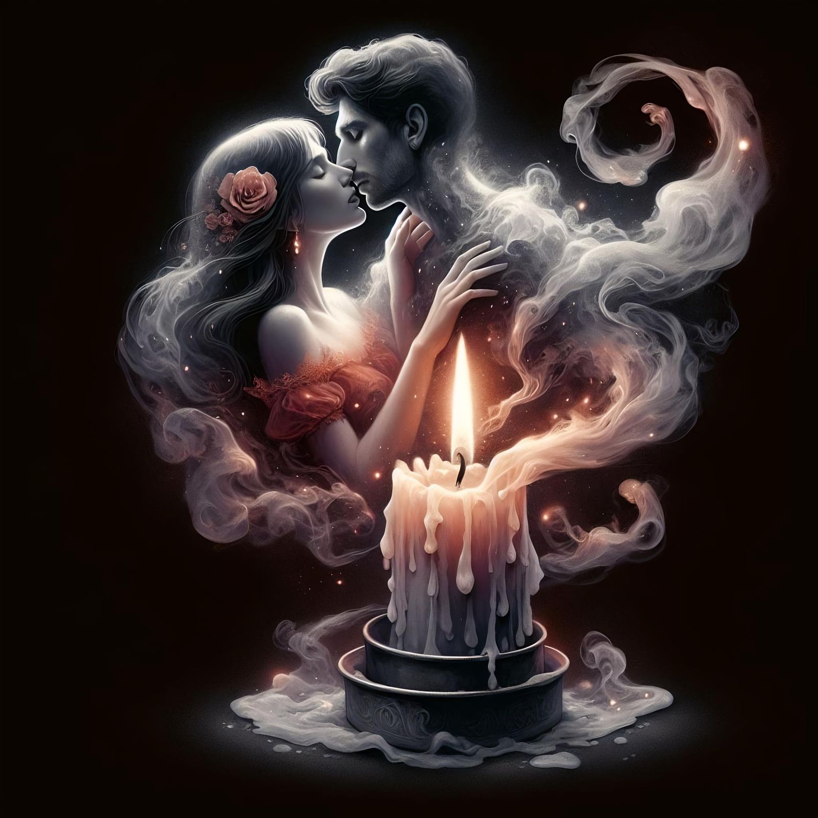 Romantic couple hugging  by @rhadooss