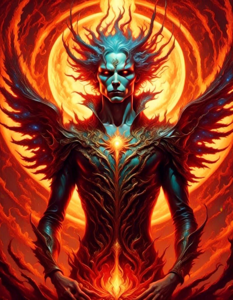 phoenix rising from ashes of the past ville valo - AI Generated Artwork ...