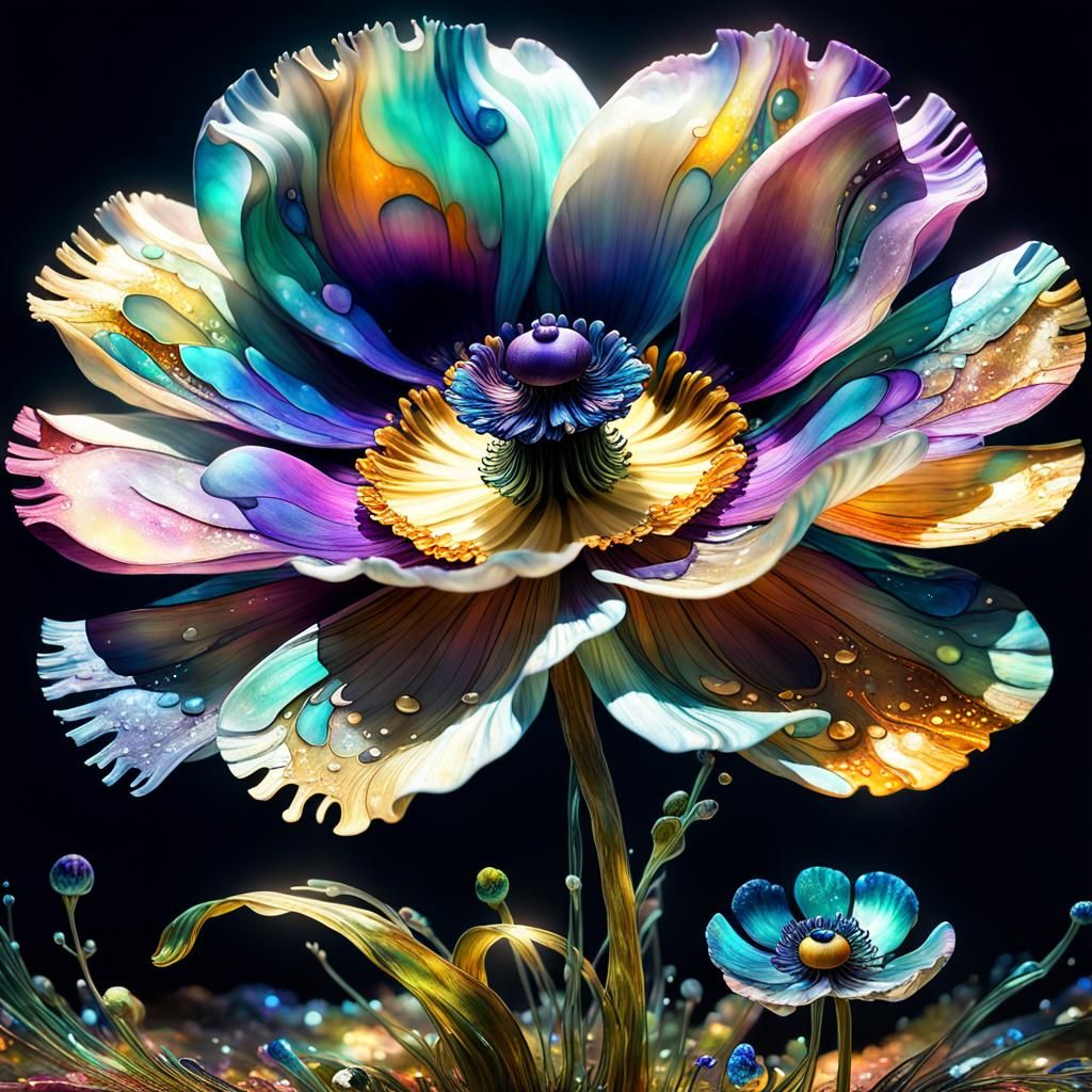 magical anemone flower