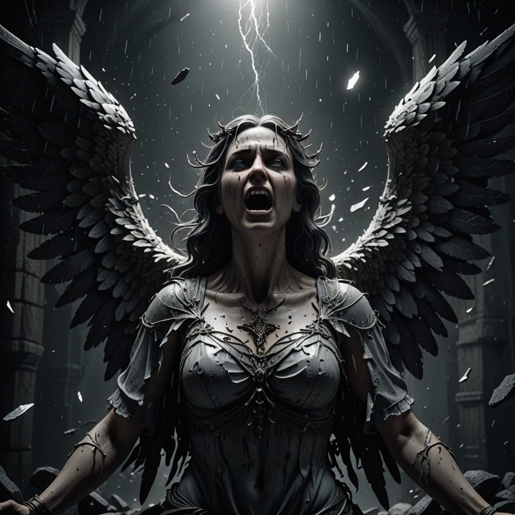 BREAKING FREE FROM THE ANGELIC CONCRETE CACOON