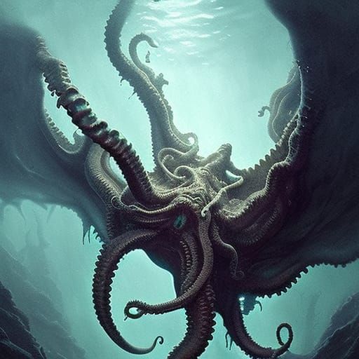 “That is not dead which can eternal lie, And with strange aeons even death may die.”  by @Elettrico