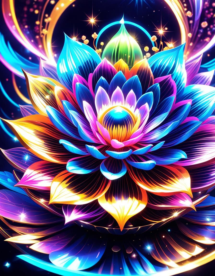 Anime Flower - AI Generated Artwork - NightCafe Creator