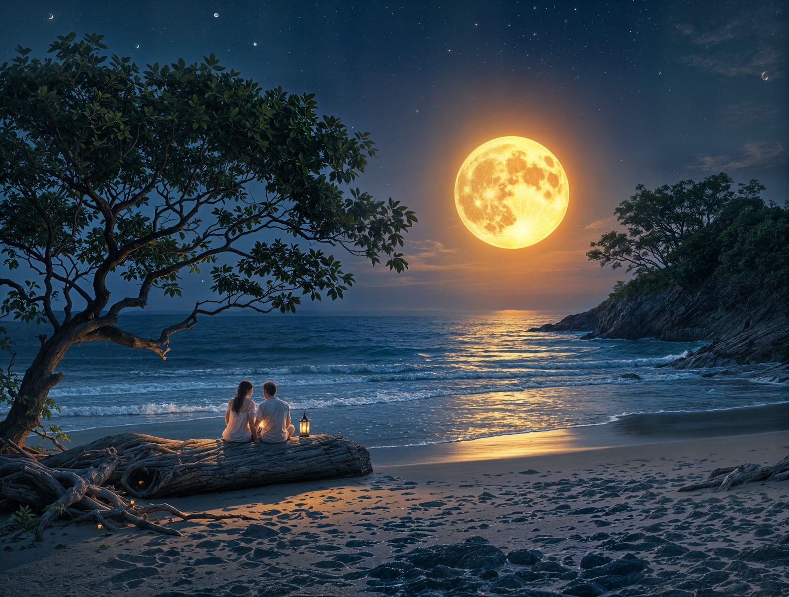 It was an evening along the sea  by @Francis H