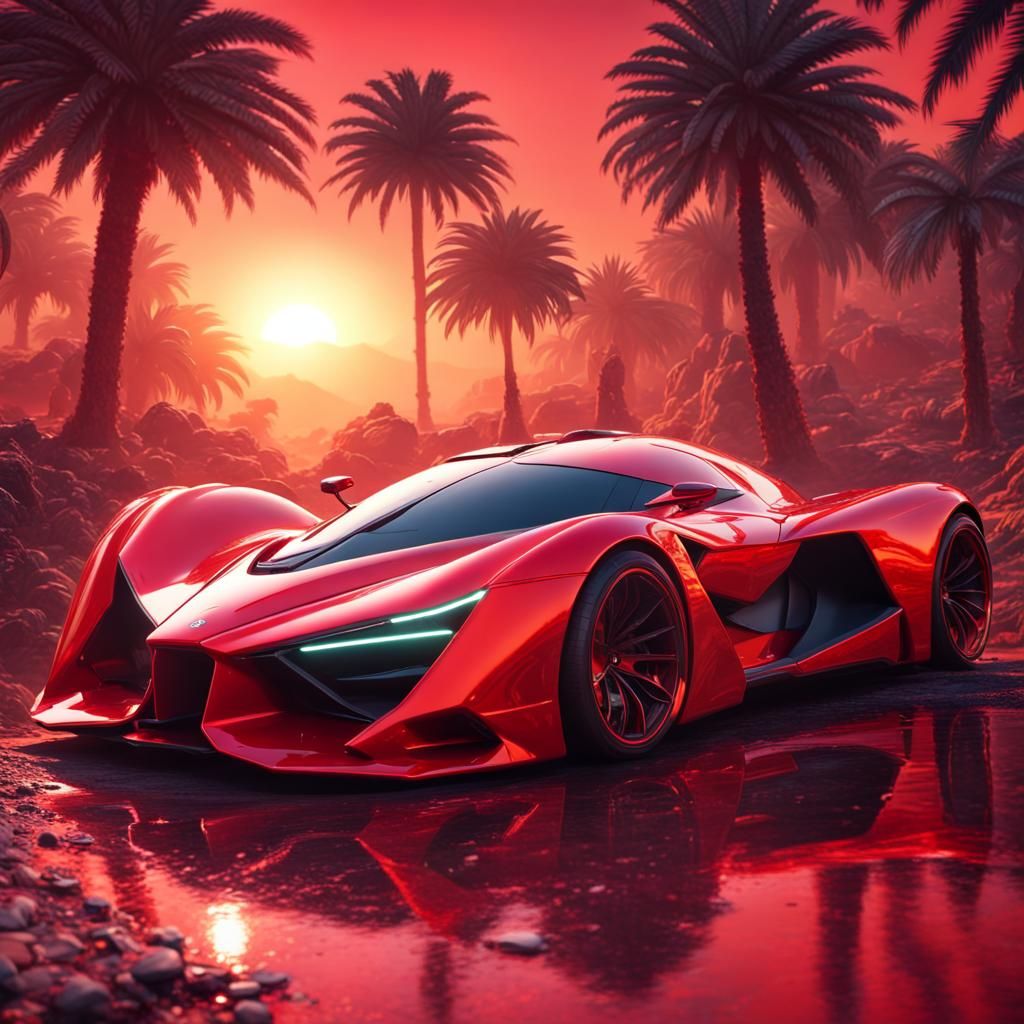 2025 Hypercar - AI Generated Artwork - NightCafe Creator