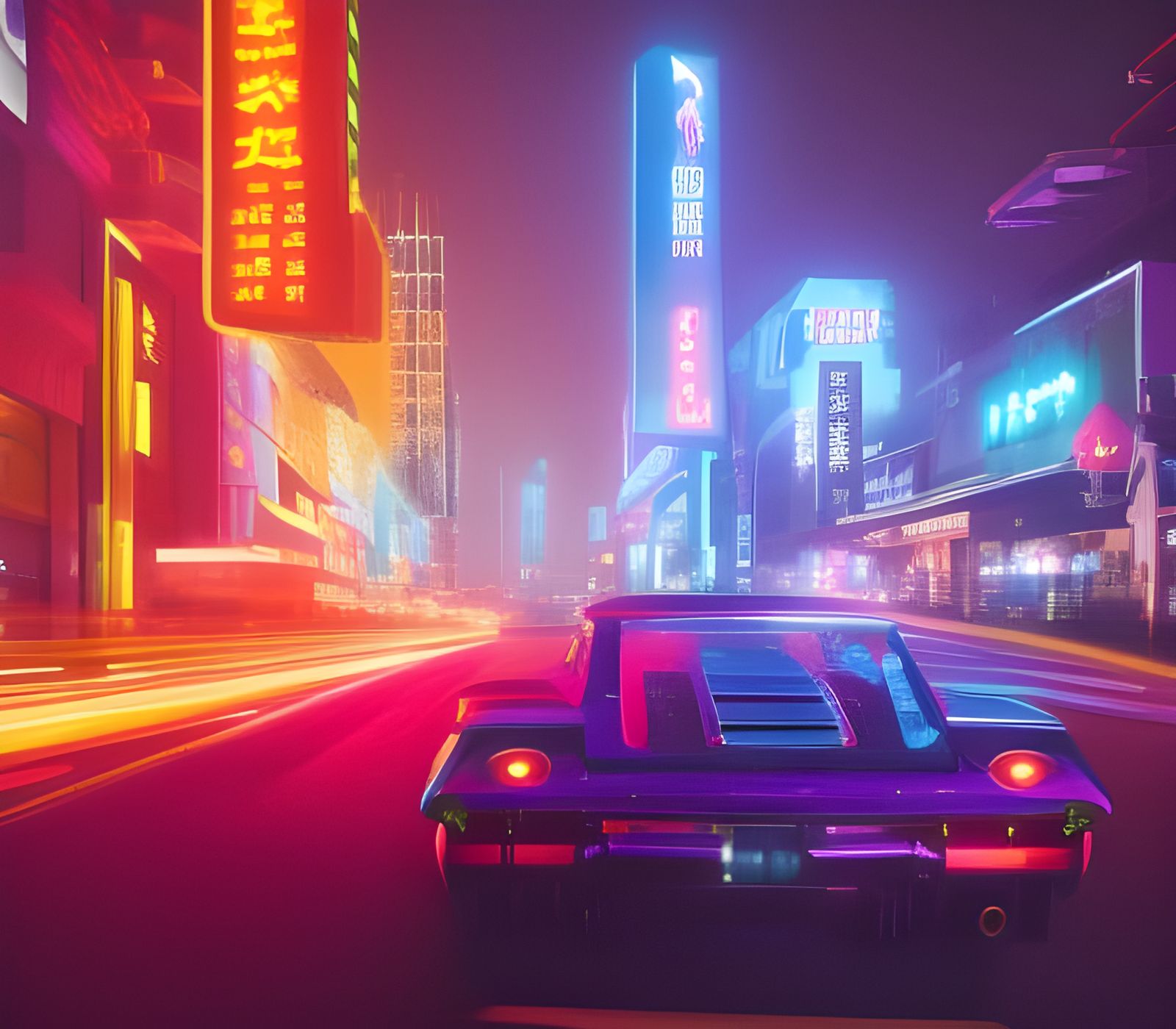 Neon Speed  by @tohelpukraine