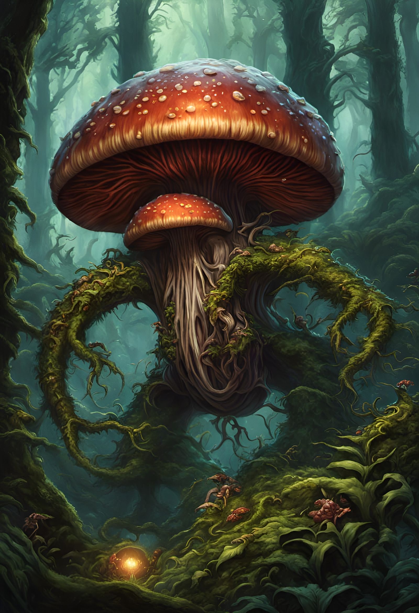 Fungal Lurker  by @Griswold Cain